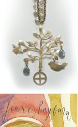 Handcrafted Tree Of Life Pendant by Jenne Rayburn